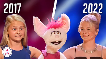 Darci Lynne on America's Got Talent From Age 12 to 17! All Performances