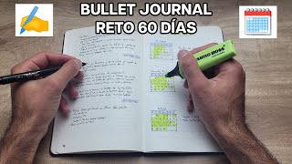 Escribí un Bullet Journal Minimalista durante 60 Días ✍