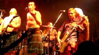 The Real McKenzies - Droppin Like Flies Live at Stage. Larisa Greece 16/01/2010