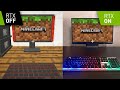 RTX ON Minecraft Realistic Graphics