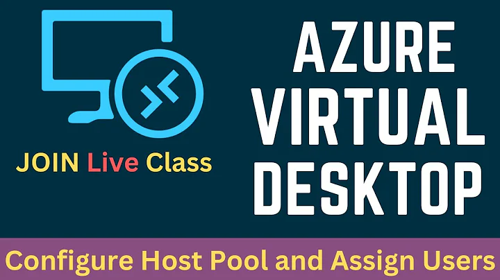 Azure Virtual desktop Host Pool Configuration ! Assign Active Directory users to Virtual Machine