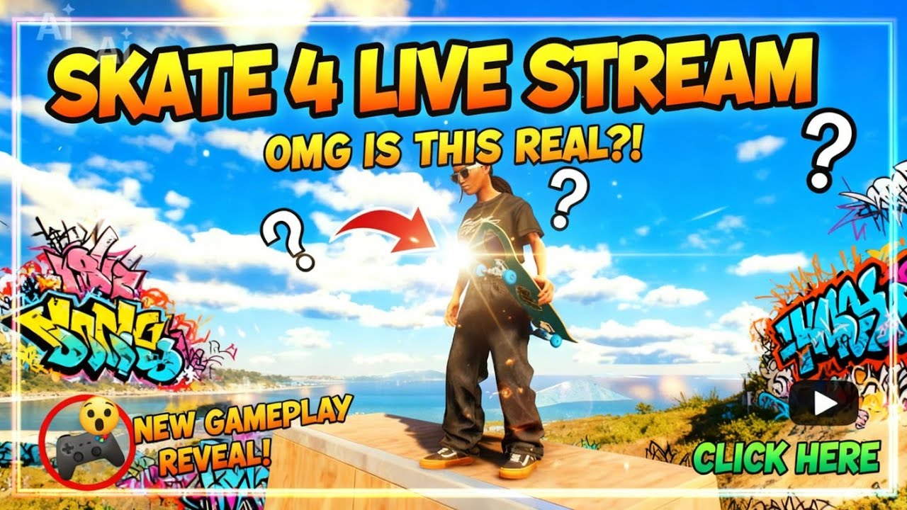 Skate 4 (Live) gap challenge🔥💯
