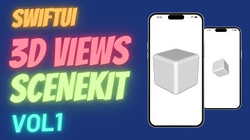 🌟 Build Stunning 3D Views in SwiftUI with SceneKit! 🚀