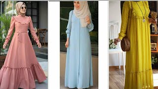 Girls Long Frock Ideas/Muslim Girls Frock Design Resimi