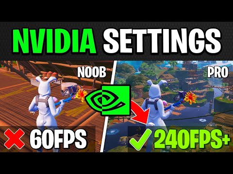 THE BEST Nvidia Control Panel Settings FOR FPS! (UPDATED 2023)