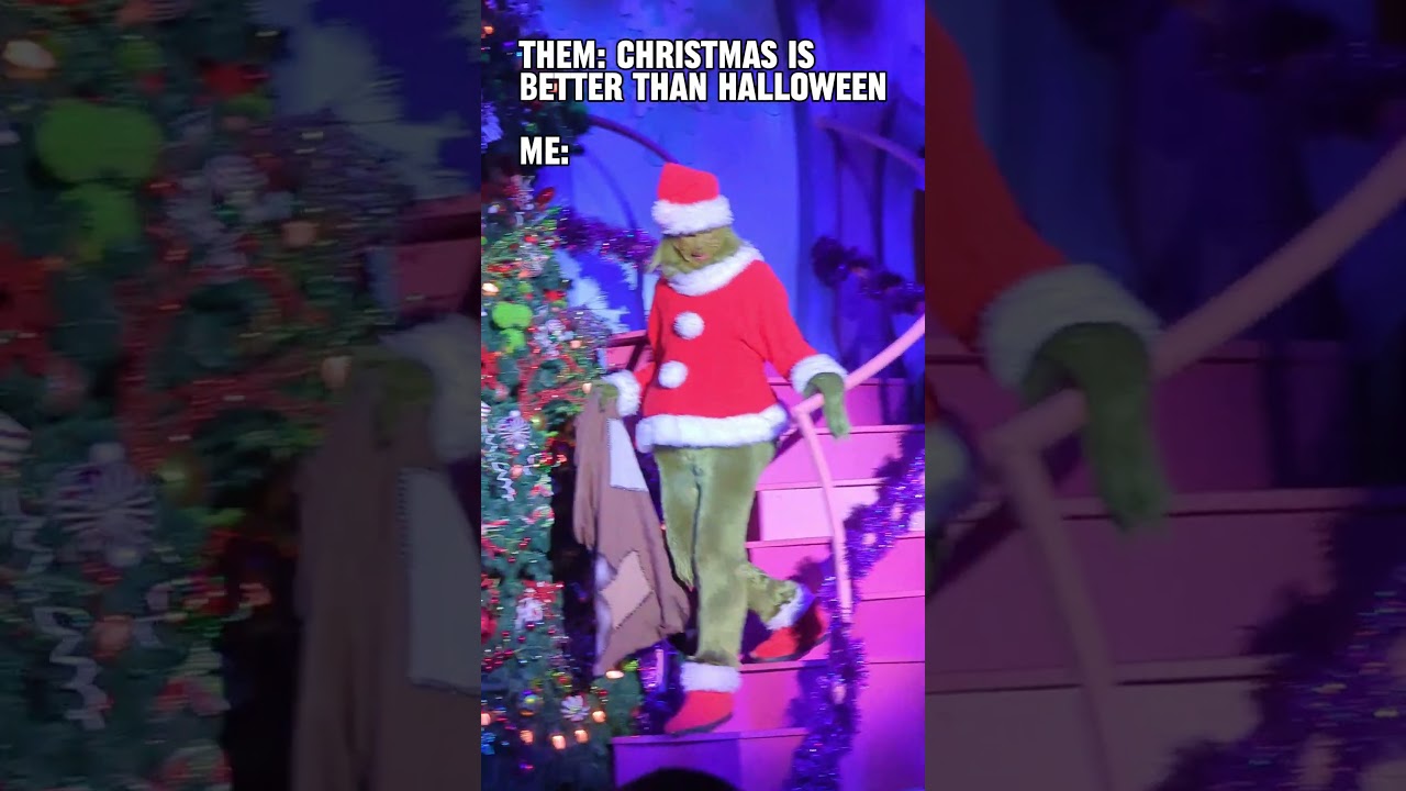 Halloween VS Christmas, which do you enjoy more? 🎄🎃 #halloween #christmaswithshorts #christmas