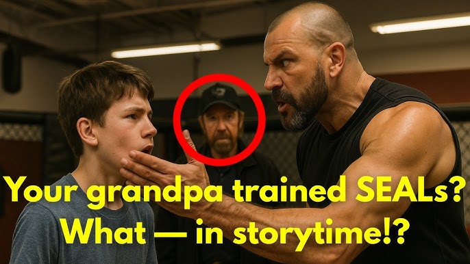 MMA Coach Slaps a Boy for Claiming His Grandpa Trained Navy SEALs — Then  Chuck Norris Showed Up - YouTube