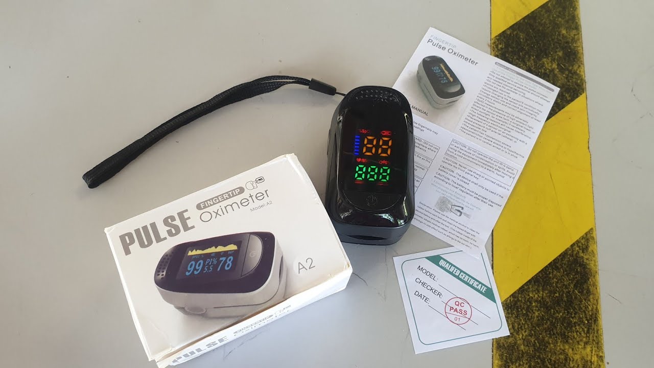 PULSE FINGERTIP OXIMETER MODEL A2 YouTube