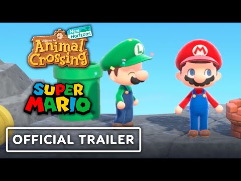 Animal Crossing New Horizons - Official Super Mario Items Trailer | Nintendo Direct