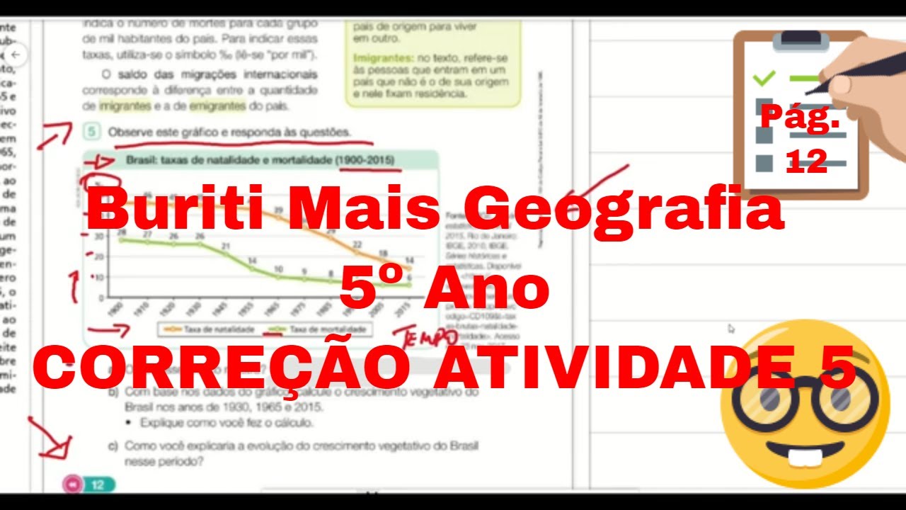 Atividade Geografia - 5 ano - Geografia