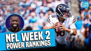2026 NFL Week 2 Power Rankings | Lineups x Mark Gunnels