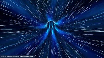Space tunnel Background Video