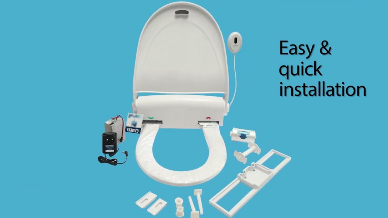 Automatic and Disposable western toilet seat cover Initial Hygiene