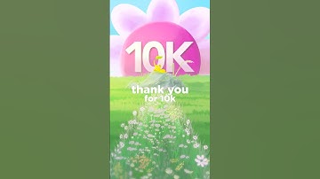 THANK YOU ALL FOR 10K SUBSCRIBERS! ✨💞 #shorts #pikmin #art #animation #10k #nintendo #pikmin4