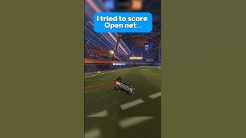 Open nets are the hardest to score #rocketleague #rl #rocketleagueclips #rlclips