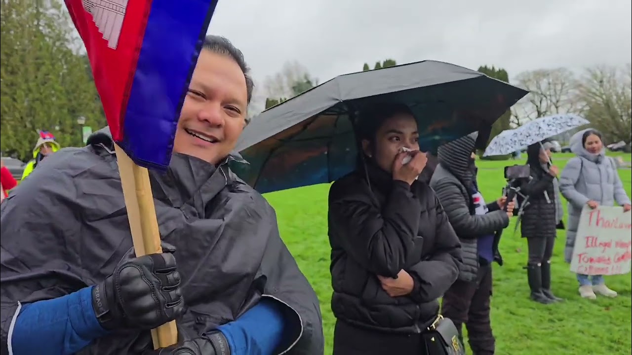 Protest Against Thailand Invasion of Cambodia 