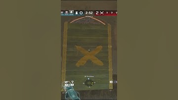 THE BEST SPAWN PEEK IN SIEGE X FOR BORDER  #r6sgameplay #r6siege #r6 #gaming #r6le #r6sace