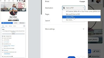 How to save a web page as a PDF