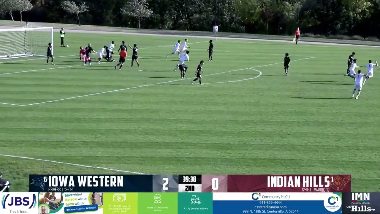 Indian Hills Men's Soccer vs. Iowa Western - Highlights (10/13)