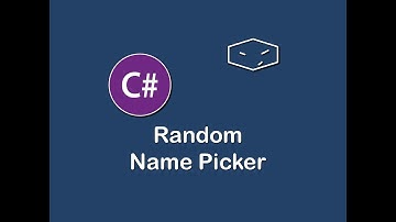 random name picker in c#