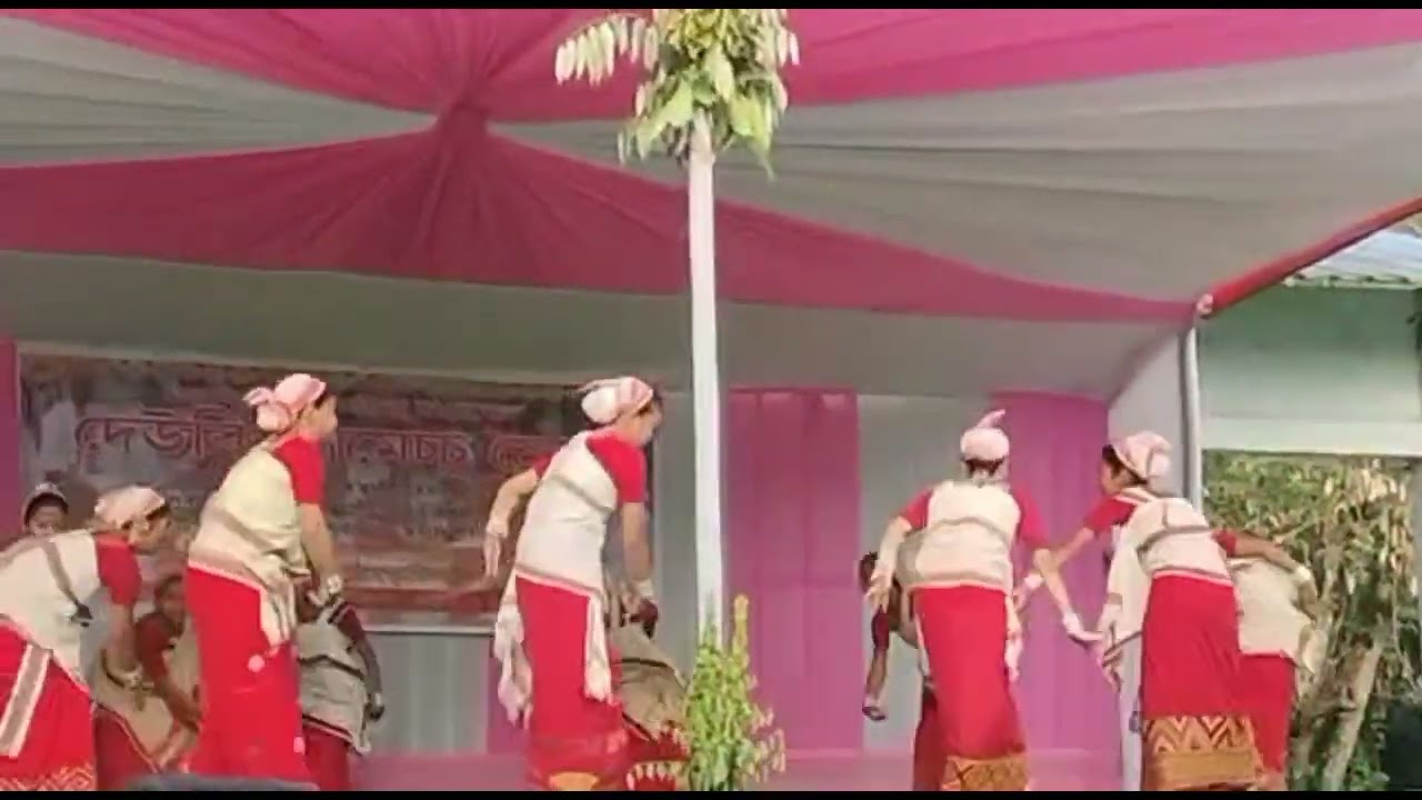 Deori bihu Dance Sri pani deori Group traditional dance program