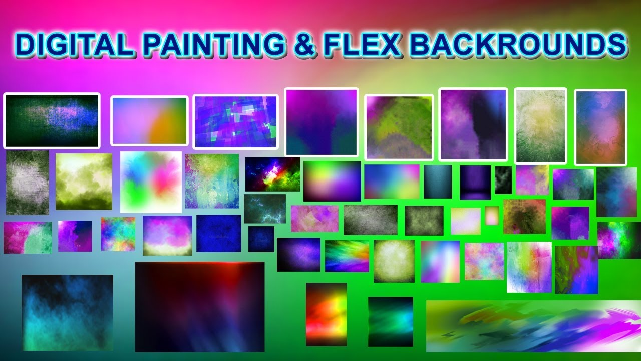 DIGITAL PAINTING BACKROUNDS AND FLEX BACKROUNDS PSD 2 PART Knowledge  Tutorials Tamil - YouTube