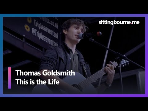 Thomas Goldsmith performing a cover of 