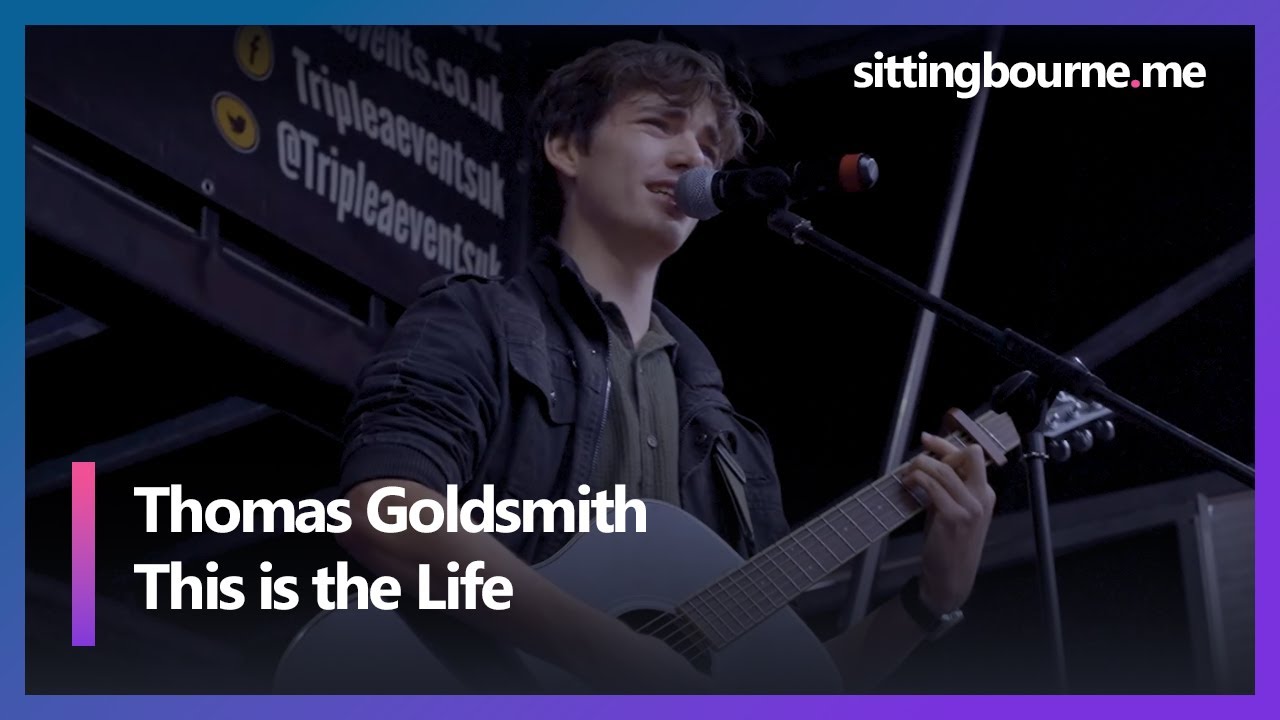 Thomas Goldsmith performing a cover of 