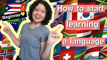 How to start learning a language (4 EASY steps for Beginners✨)