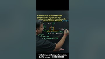 How can find magnitude of frictional Force and Acceleration of the block