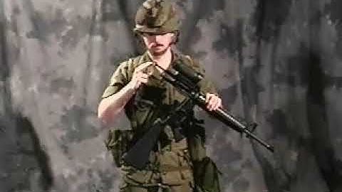 Canadian Forces - C7 Rifle - Field Strip