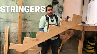 STRINGERS Como Cortar Escaleras de Madera