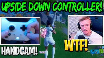 Everyone *DUMBFOUNDED* By This UPSIDE DOWN Controller PRO in Cash Cup! (Fortnite)
