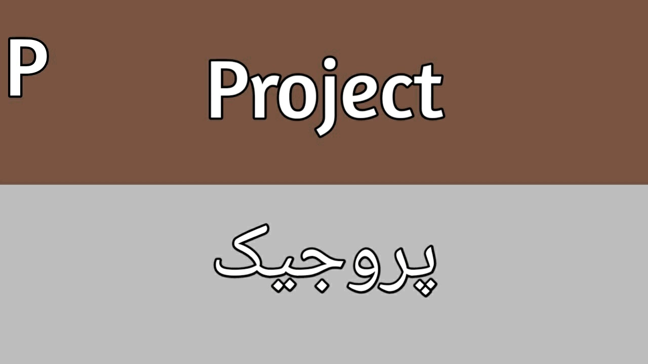 project education meaning in urdu