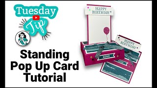 Standing Pop Up Card: How To Raise Up Your Card Making Skills