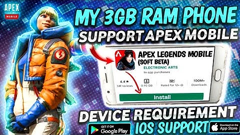 Apex Legends Mobile Support My 3GB Ram Phone 👀🔥 Device Requirements + IOS Support soft launch 👀 ||