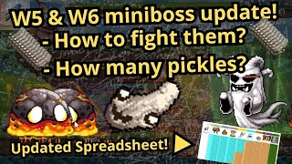 How many pickles do you bring to a boss fight? W5 and W6 miniboss update! #idleon #harbingeriv