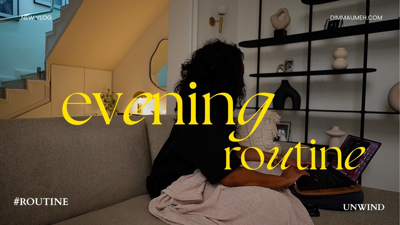 STILL FEELING STRESSED AT NIGHT? THIS EVENING ROUTINE CHANGED EVERYTHING FOR ME