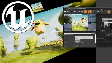 Unreal Engine 4 - Custom Shader linking - feat. Shadertoy demo by Inigo Quilez - Free download