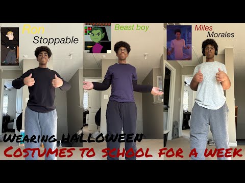 I WORE HALLOWEEN COSTUMES FOR AN ENTIRE WEEK