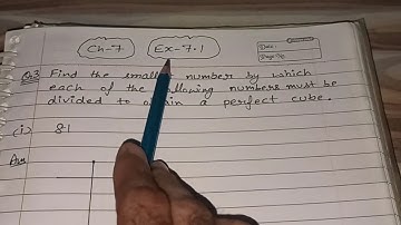 Q3, Ex 7.1 - Cubes and Cube Roots - Chapter 7 - maths class 8th - NCERT