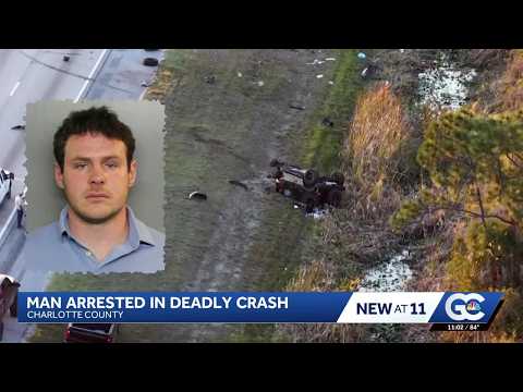 Man arrested months after deadly I-75 crash in Charlotte County that killed 3