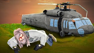 Can I Survive a HELICOPTER CRASH in Project Zomboid?