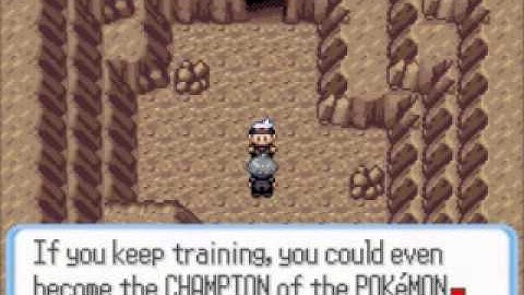 Pokemon Sapphire walkthrough part 7 (speed up)