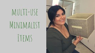 Multi-Use Items As A Minimalist