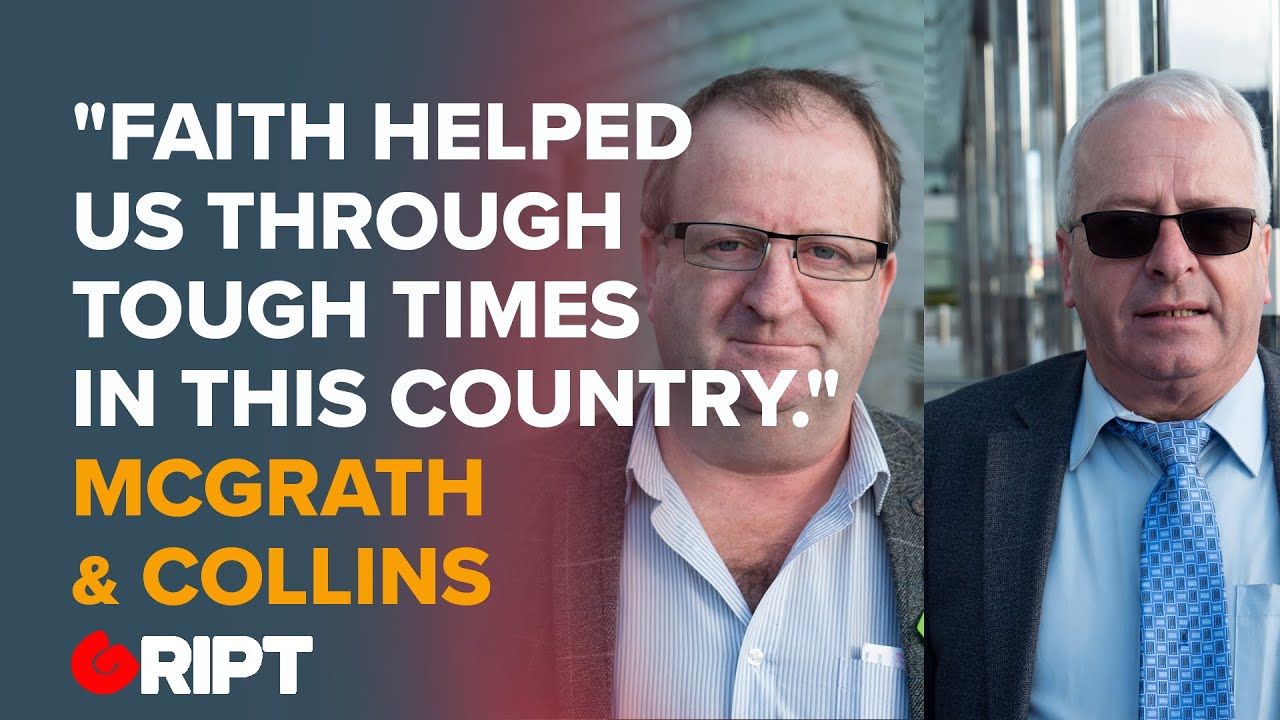 "Faith helped us through tough times in this country."  McGrath and Collins
