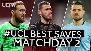 Oblak, De Gea, Mignolet Best Saves, Matchday 2