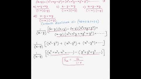 IIT-JEE#MAINS#2 SEPTEMBER 2020#SHIFT 1#SEQUENCE AND SERIES#INFINITE G.P.#ALGEBRA