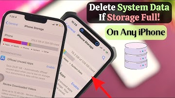 How to Delete System Data on Your Any iPhone! [Other Storage]