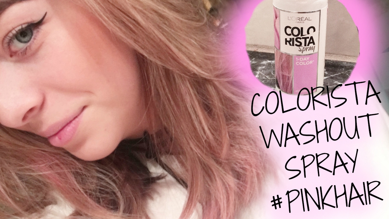 TESTING: L'OREAL COLORISTA WASHOUT SPRAY | VLOG #4 - YouTube